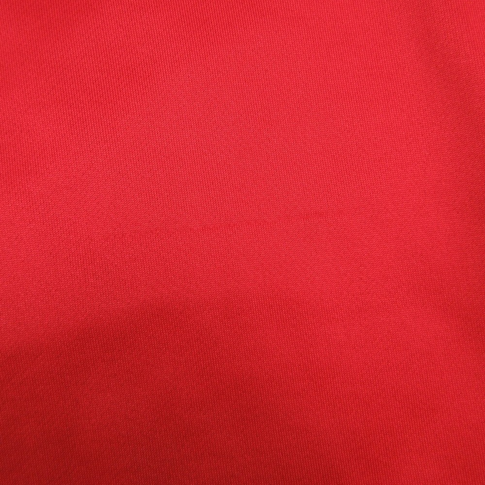Manchester United Sweater Mens Medium Red Adidas Hoodie Sweatshirt 1/4 Zip Logo - Picture 5 of 11